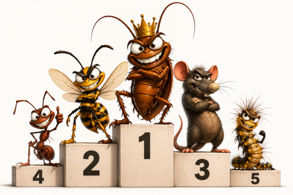TOP 5 des nuisibles de l'été